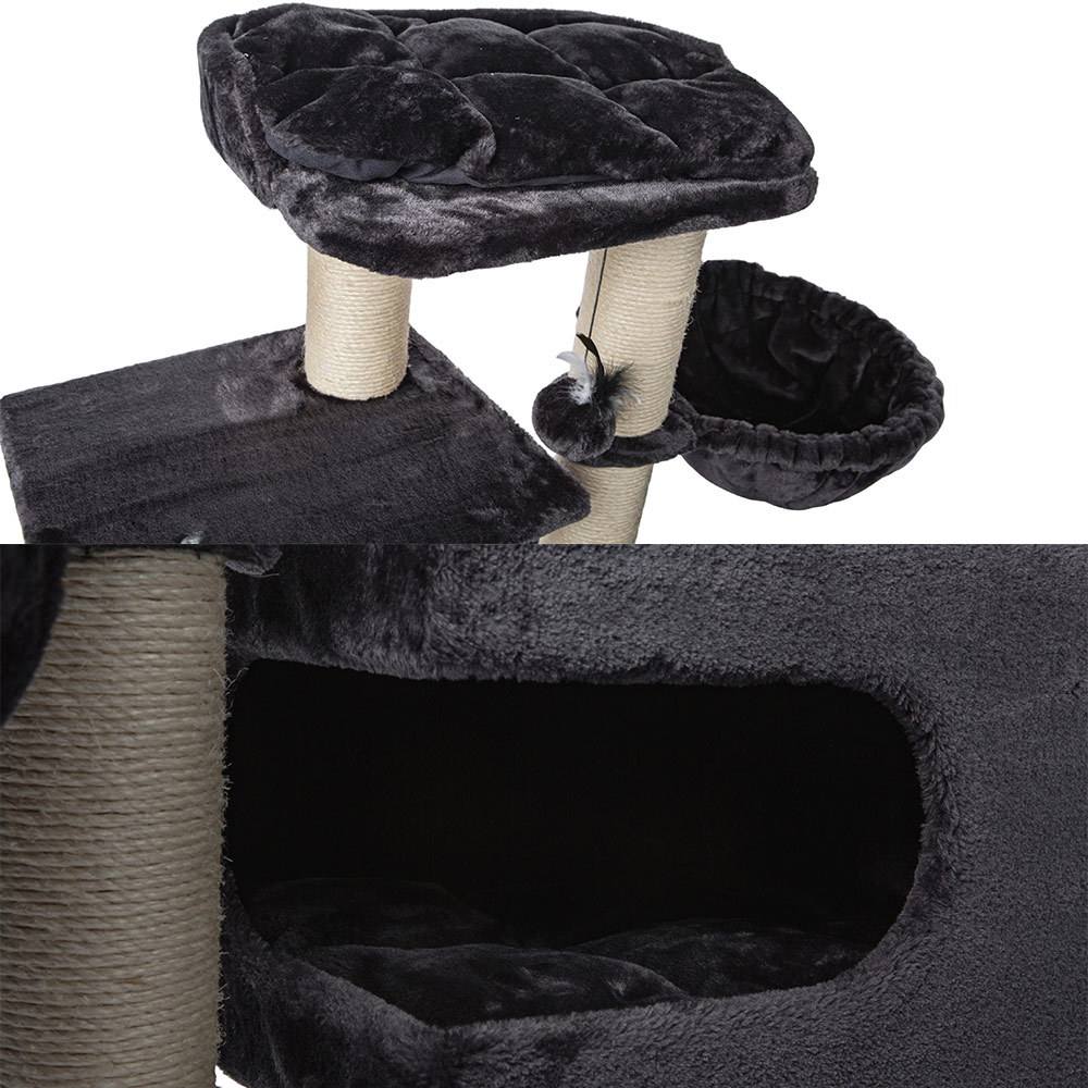 Premium Cat Tree with Plush Bed